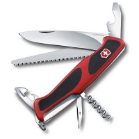 Нож многофункциональный VICTORINOX RangerGrip 55 красный/черный