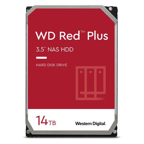   WD Original SATA-III 14Tb WD140EFGX NAS Red Plus (7200rpm) 512Mb 3.5 (WD140EFGX)