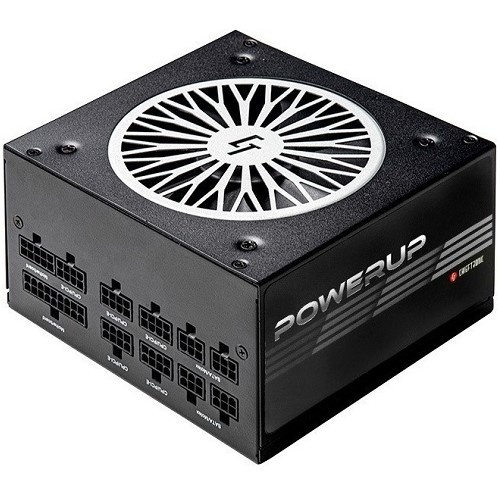   Chieftec CHIEFTRONIC PowerUp GPX-650FC (ATX 2.3, 650W, 80 PLUS GOLD, Active PFC, 120mm fan, Full Cable Management, LLC design) Retail
