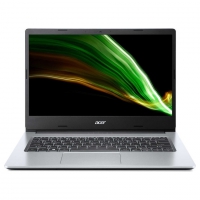 Ноутбук Acer Aspire 1 A114-33-C4BL Celeron N4500/4Gb/eMMC64Gb/Intel UHD Graphics/14/FHD (1920x1080)/Windows 10/silver/WiFi/BT/Cam/ NX.A7VER.005