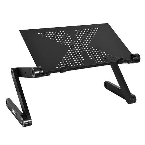 Стол для ноутбука Buro BU-807 столешница металл черный 42x26см
