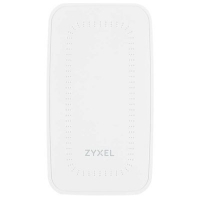 Wi-Fi точка доступа Zyxel NebulaFlex Pro WAC500H, Wave 2, 802.11a/b/g/n/ac (2,4 и 5 ГГц), MU-MIMO, настенная, антенны 2x2, до 300+866 Мбит/с, 3xLAN GE (1x PoE out), защита от 3G/4G, PoE