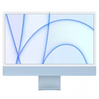 Моноблок Apple iMac (MGPL3RU/A) Blue 24, Retina 4.5K Apple M1 chip with 8-core CPU and 8-core GPU/8GB/512GB SSD/LAN (2021)