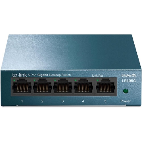  TP-Link LS105G 5-   , 5  RJ45 10/100/1000 /,  , /  , plug and play,  802.1p QoS,  