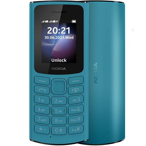 Nokia 105 4G DS (2021) Blue (синий)