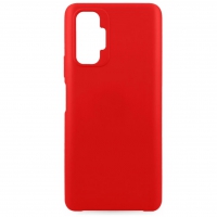 Чехол-накладка PERO софт-тач для Xiaomi Redmi Note 10 PRO красный