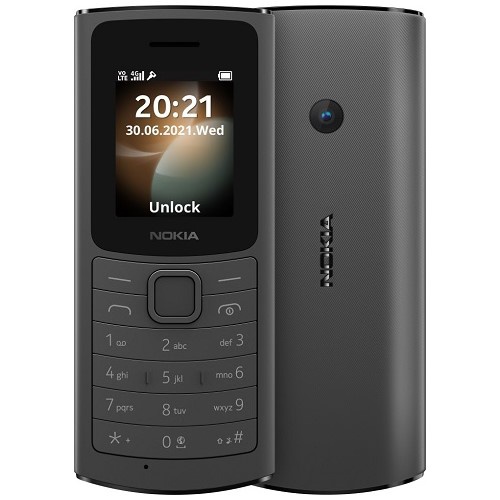 Nokia 110 DS (TA-1386) LTE Black (черный)