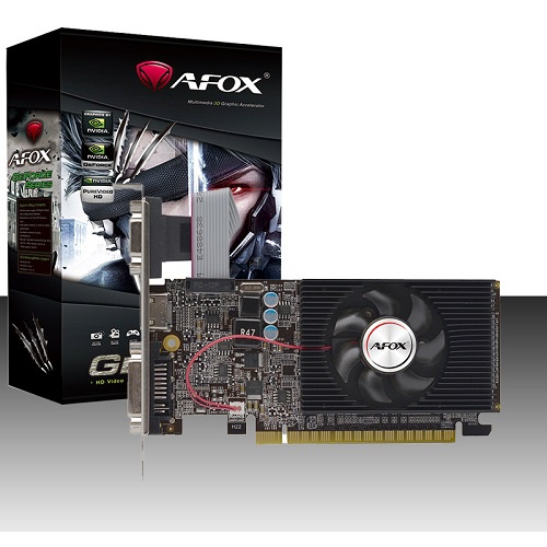 Видеокарта Afox GeForce GT 610 2GB GDDR3 64Bit DVI HDMI RTL (AF610-2048D3L7-V5)