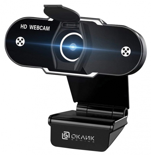 Веб-камера Oklick OK-C012HD,  черный