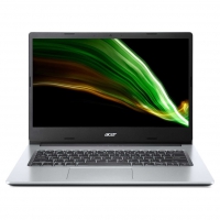 Ноутбук Acer Aspire 1 A114-33-P9R1, 14, IPS, Intel Pentium Silver N6000 1.1ГГц, 4ГБ, 128ГБ eMMC, Intel UHD Graphics, Win11 Home, NX.A7VER.00U, серебристый
