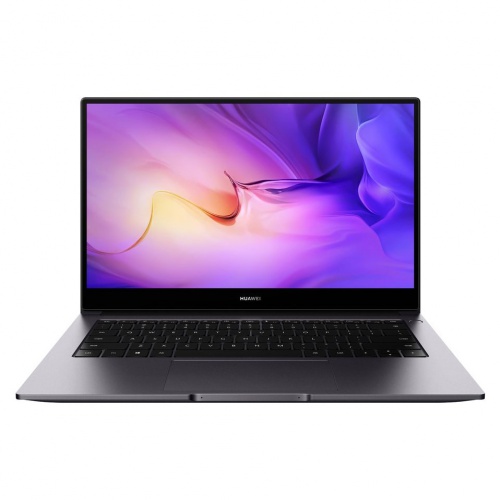Ноутбук Huawei MateBook D 14 Core i5 1135G7 8Gb SSD512Gb Intel Iris Xe graphics 14 IPS FHD (1920x1080) Win11 Home grey WiFi BT Cam / 53012TLK