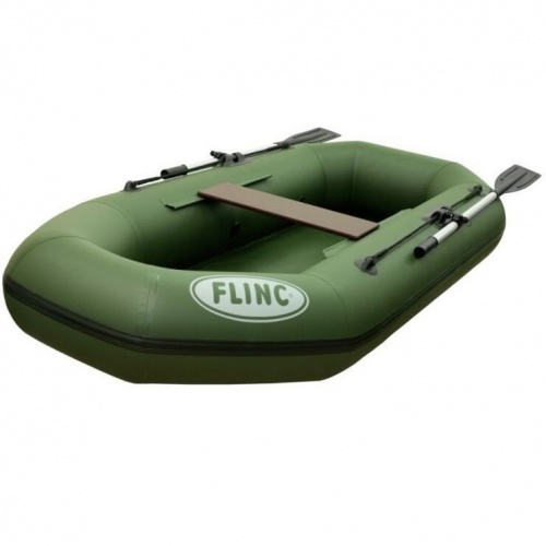 Лодка гребная FLINC F240L цвет оливковый