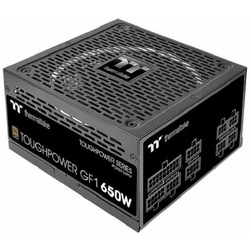   Thermaltake ATX 650W Toughpower GF1 ARGB 80+ gold (24+4+4pin) APFC 140mm fan color LED 9xSATA Cab Manag RTL (PS-TPD-0650F3FAGE-1)