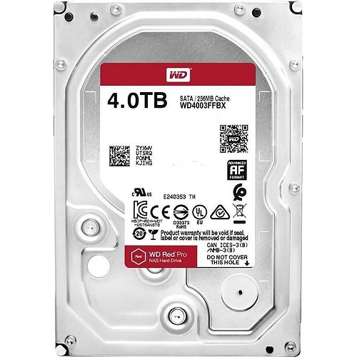   WD SATA 4TB 6GB/S 256MB RED PRO (WD4003FFBX)