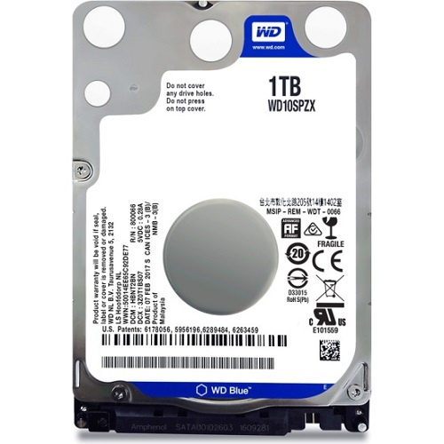   WD Blue 1 2.5 5400RPM 128MB (SATA III) Mobile (WD10SPZX)