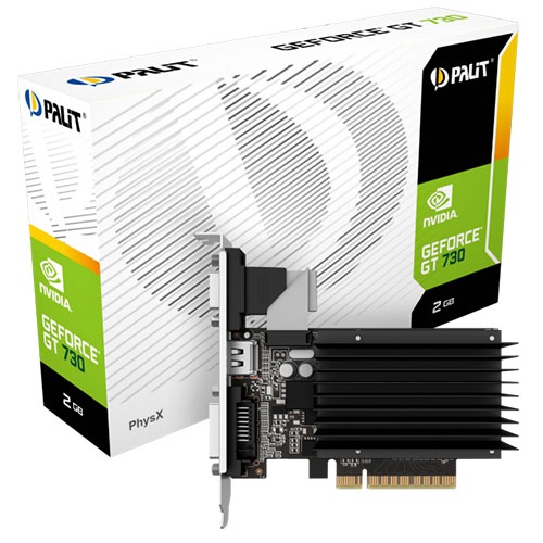  Palit GeForce GT 730 2GB GDDR3 PA-GT 730K-2GD3H (NEAT7300HD46-2080H)
