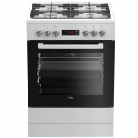 Кухонная плита Beko FSM62330DWT белый/черный