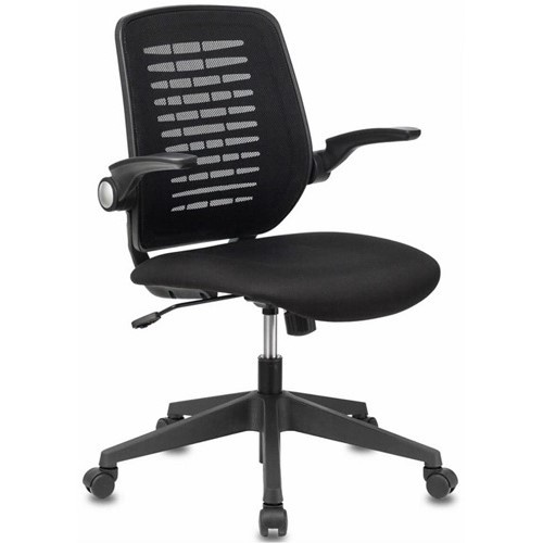 Компьютерное кресло Бюрократ CH-495 офисное, обивка: текстиль, цвет: черный