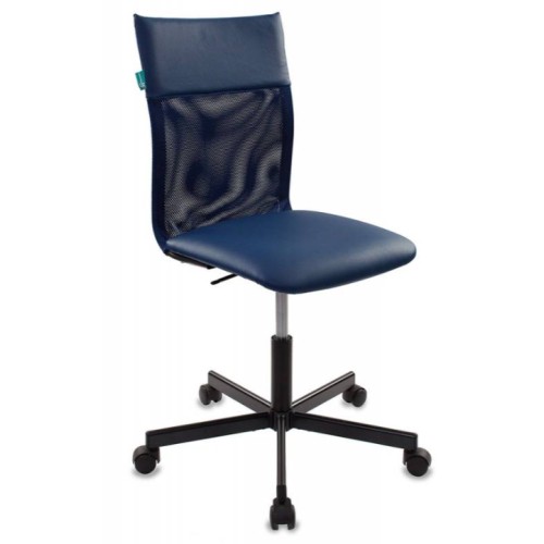 Компьютерное кресло Бюрократ CH-1399/BLUE спинка сетка синий сиденье синий искусственная кожа крестовина металл