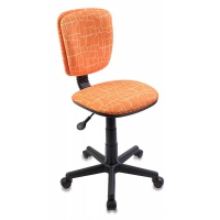 Компьютерное кресло Бюрократ CH-204NX детское, обивка: текстиль, цвет: оранжевый жираф