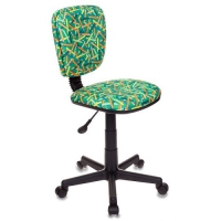 Компьютерное кресло Бюрократ CH-204NX детское детское, обивка: текстиль, цвет: зеленый карандаши