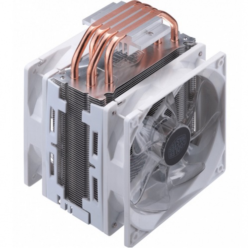   Cooler Master CPU Cooler Hyper 212 LED White Edition, 600 - 1600 RPM, 150W, White LED fan, Full Socket Support RR-212L-16PW-R1