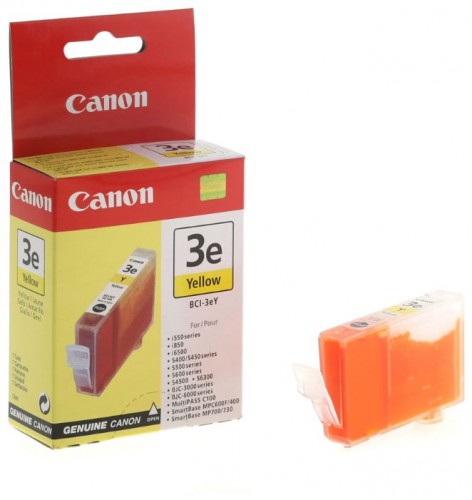 Картридж Canon BCI-3e Yellow (4482A002)