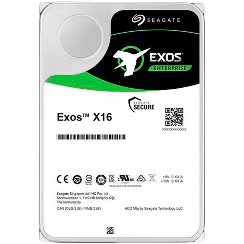   Seagate Enterprise Exos X10 HDD 10Tb X16 512E 3.5' SATA 6Gb/s 256Mb 7200rpm (ST10000NM001G)