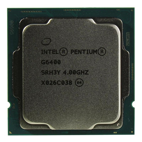  Soc-1200 Intel Pentium Gold G6400 (4GHz/Intel UHD Graphics 610) OEM (CM8070104291810S RH3Y)