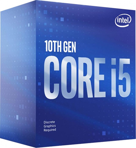  Soc-1200 Intel Core i5-10400F (2.9GHz/12Mb) BOX (without graphics) (BX8070110400FSRH3D)