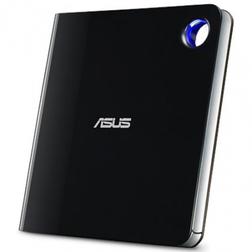 Привод Asus Blu-Ray-RW SBW-06D5H-U черный/серебристый USB3.0 slim ultra slim M-Disk Mac внешний RTL (SBW-06D5H-U/BLK/G/AS)