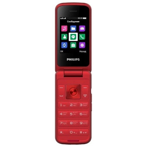 Philips E255 Xenium Red (красный)