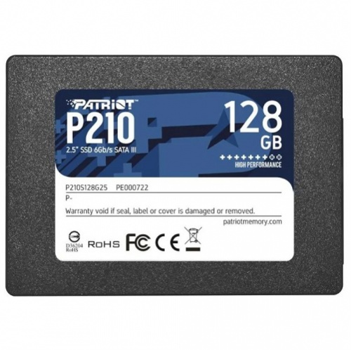 SSD  Patriot SATA III 128Gb P210 2.5' (P210S128G25)