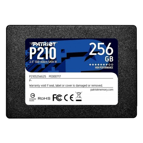SSD  Patriot SATA III 256Gb P210 2.5 (P210S256G25)