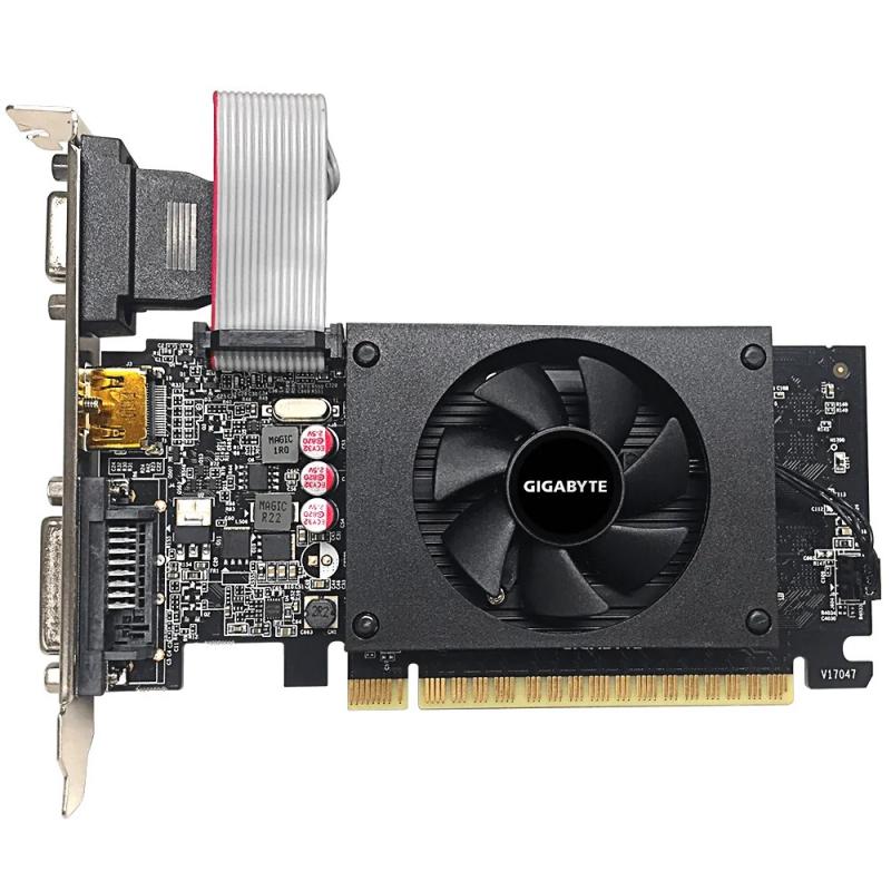  GIGABYTE NVIDIA  GeForce GT 710 GV-N710D5-2GIL 2 GDDR5, Low Profile,  Ret