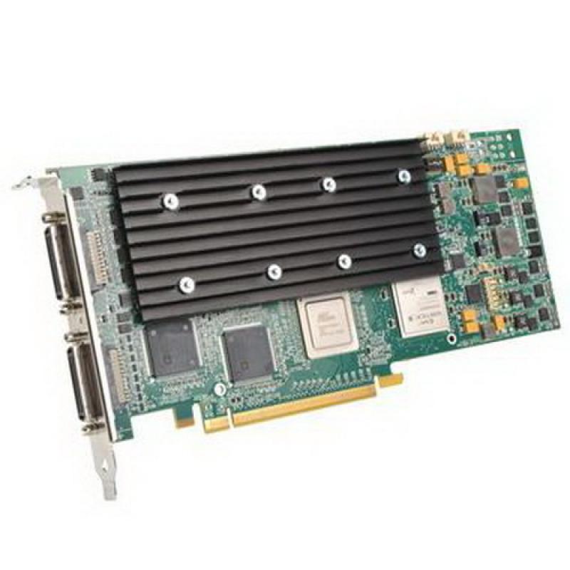  Matrox (MURA-MPX44HF) 4 outputs, 4 inputs PCIe x16 (Gen2) 2GB1 64 Gbit/sec