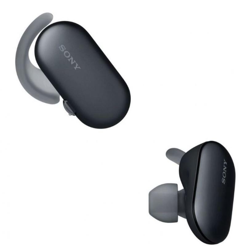 Sony WF-SP900, Bluetooth, вкладыши, черный [wfsp900b.e]