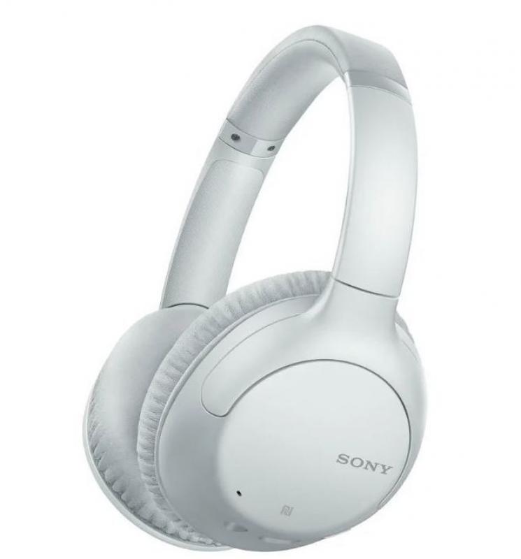 Sony WH-CH710N, 3.5 мм/Bluetooth, накладные, белый [whch710nw.e]