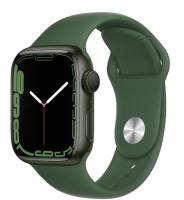 Apple Watch Series 7 A2473, 41мм, зеленый / зеленый [mkn03ll/a]