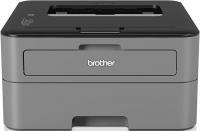 Принтер Brother HL-L2300DR + картридж,  черно-белый, цвет серый