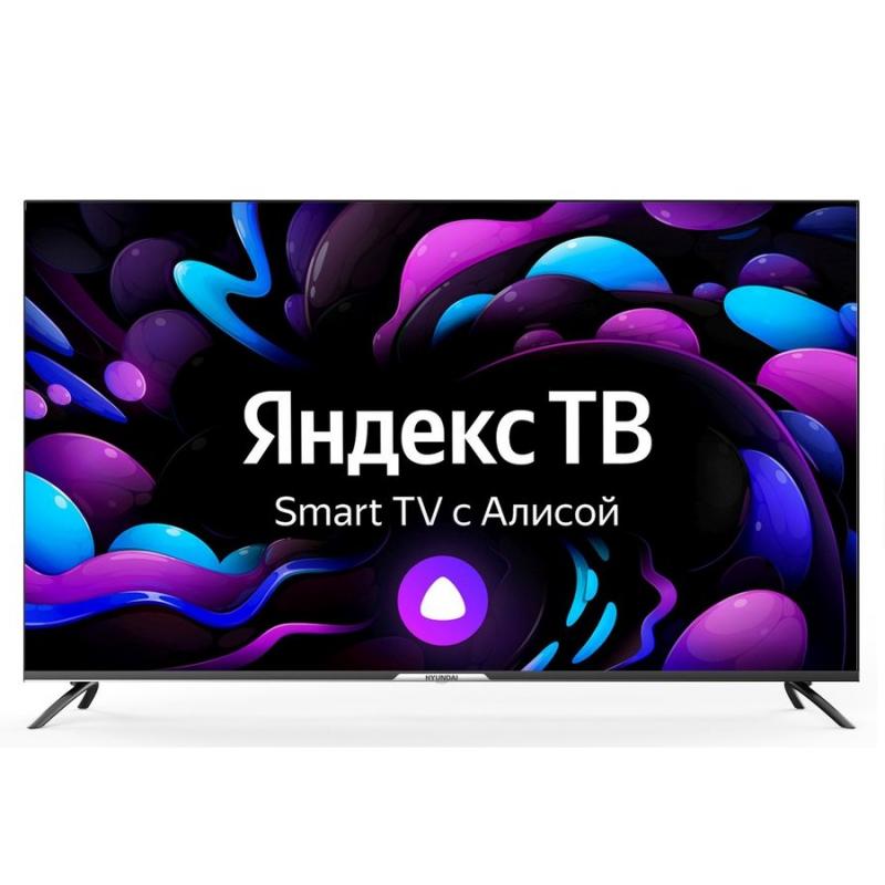 Телевизор Hyundai H-LED55BU7003 Яндекс.ТВ Frameless черный