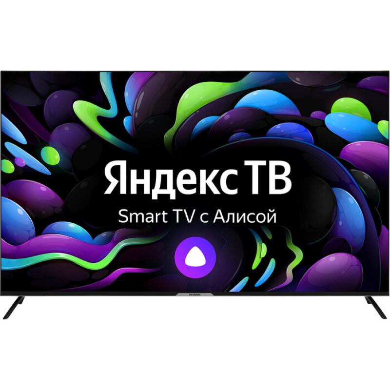 Телевизор Hyundai H-LED65BU7003 Яндекс.ТВ Frameless черный