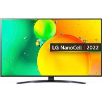 Телевизор LG 43NANO766QA NanoCell синяя сажа