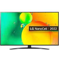 Телевизор LG 50NANO766QA NanoCell синяя сажа