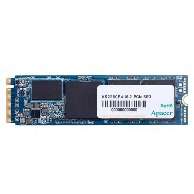 SSD жесткий диск APACER AP256GAS2280P4-1, PCI-E, M,2, 256GB