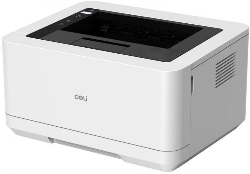 Принтер лазерный Deli Laser P2000DNW черно-белый, цвет белый