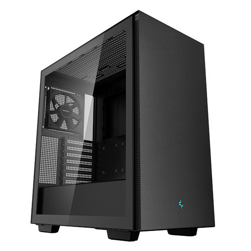  DeepCool CH510 id-tower, black, TG, E-ATX, [R-CH510-BKNNE1-G-1]