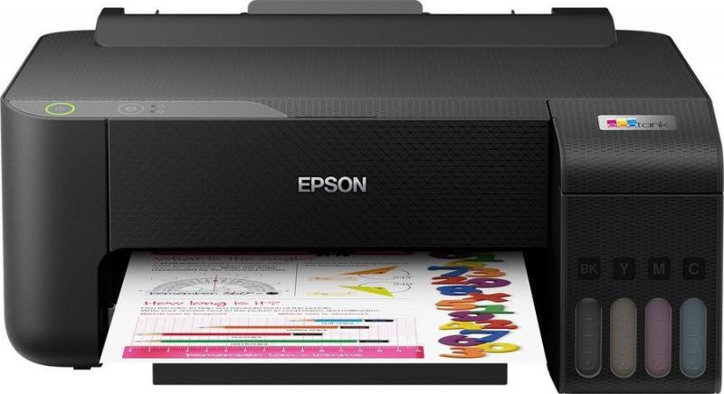 Принтер Epson L1210 (C11CJ70401/501/509) струйный A4 черный