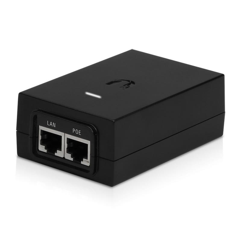 Блок питания Ubiquiti POE-48-24W-G 48В 0.5А Passive PoE, стандарт передачи данных Gigabit Ethernet