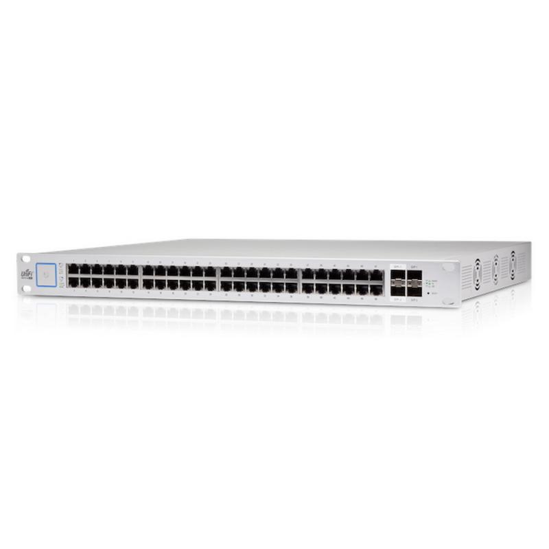  Ubiquiti UniFi Switch 48 PoE [USW-48-PoE] PoE-  , 48 1G RJ45, 4 SFP,  195 